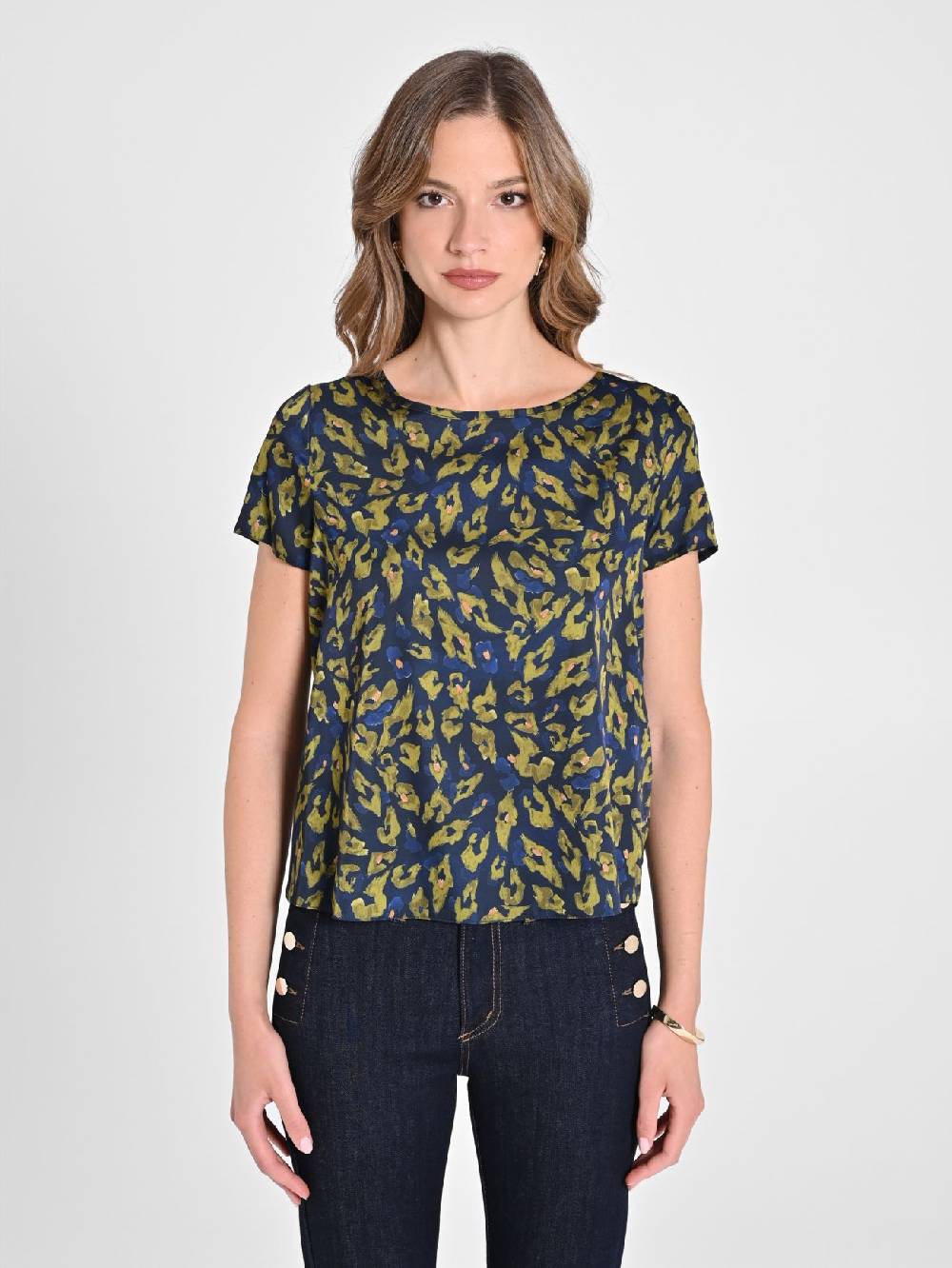 Rinascimento Blusa Animalier Novità