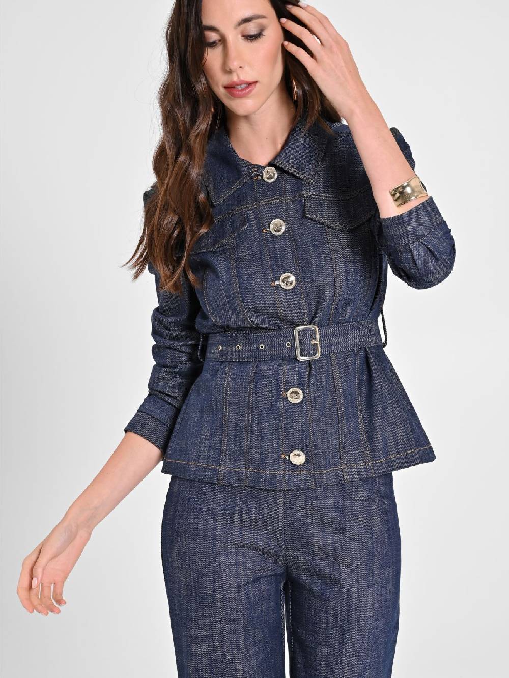 Rinascimento Giacca in Jeans In Vendita
