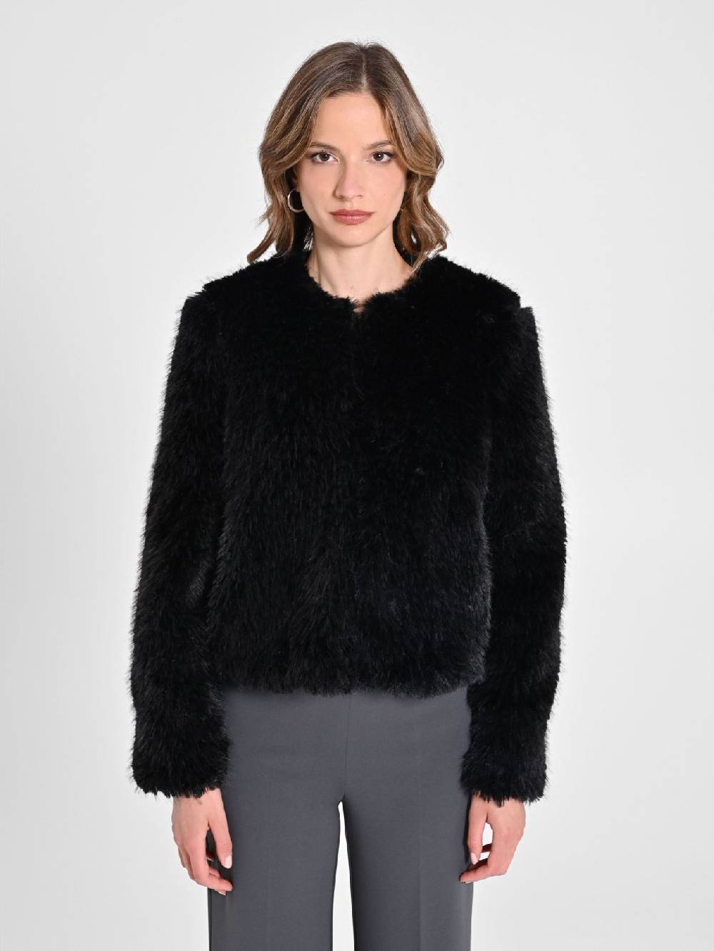 Rinascimento Cappotto Faux Fur Vendita Calda