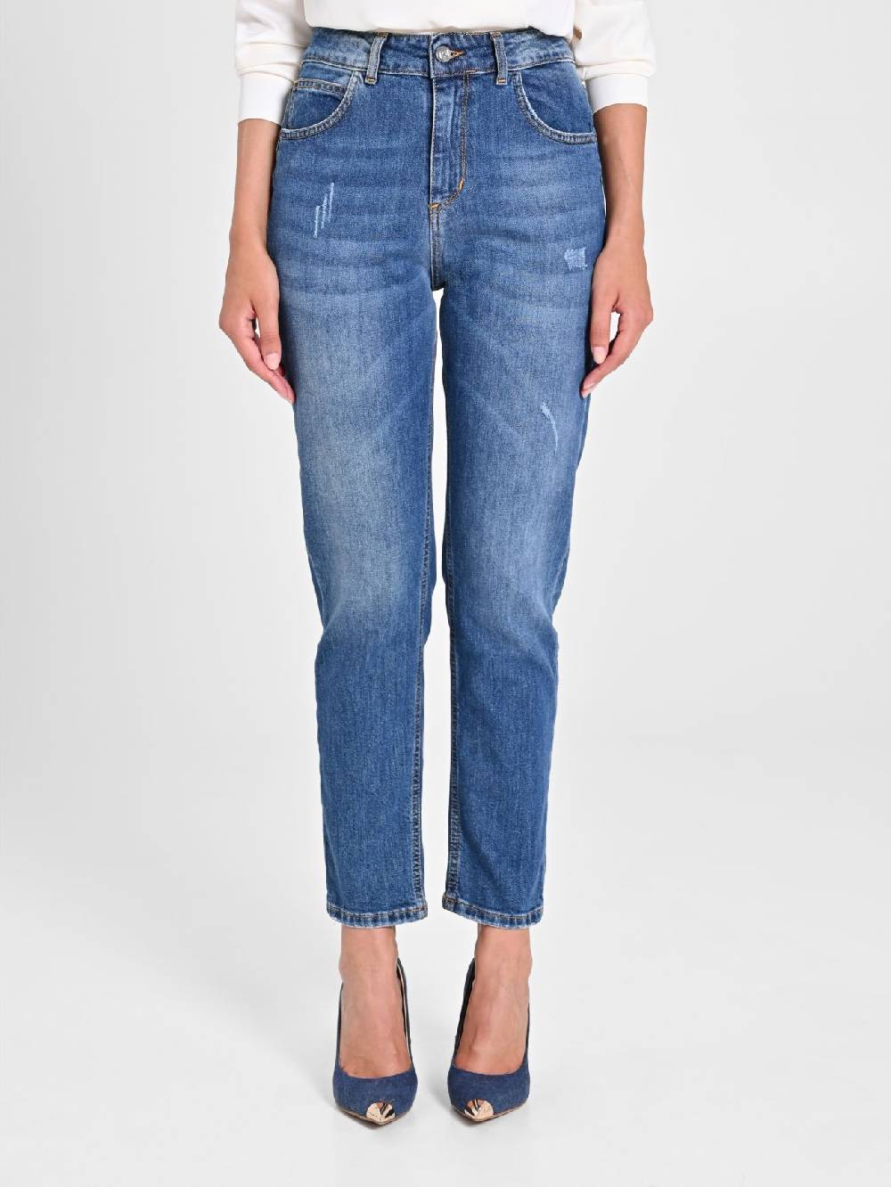 Rinascimento Jeans Straight Vendita Economica