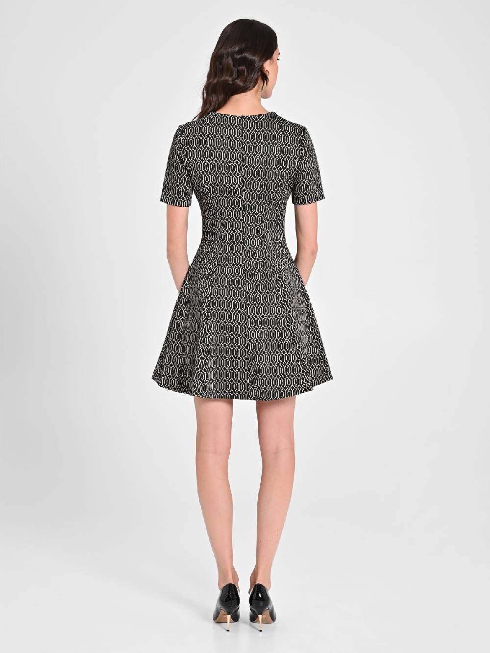 Rinascimento Abito a Ruota Jacquard Negozio online di fabbrica