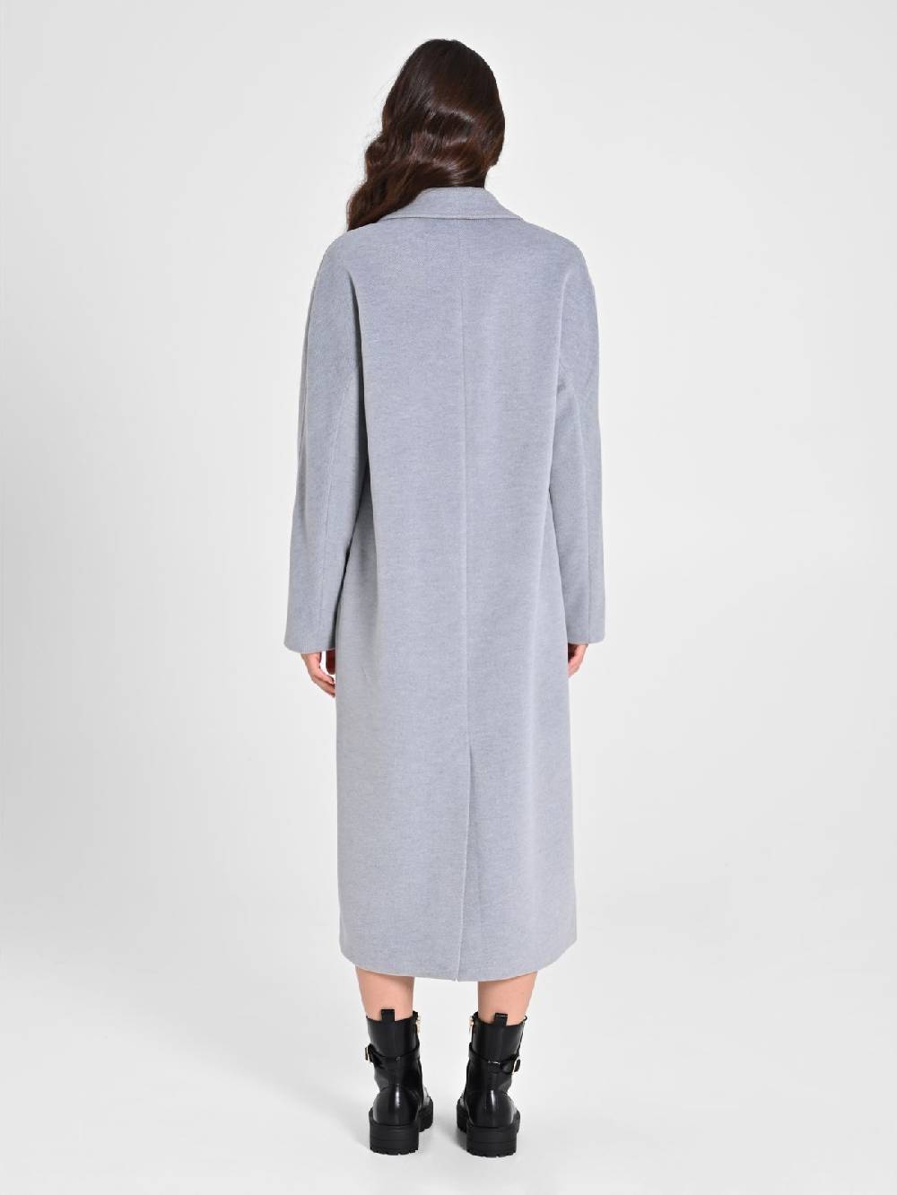 Rinascimento Maxi Cappotto Grigio Comprare a buon mercato