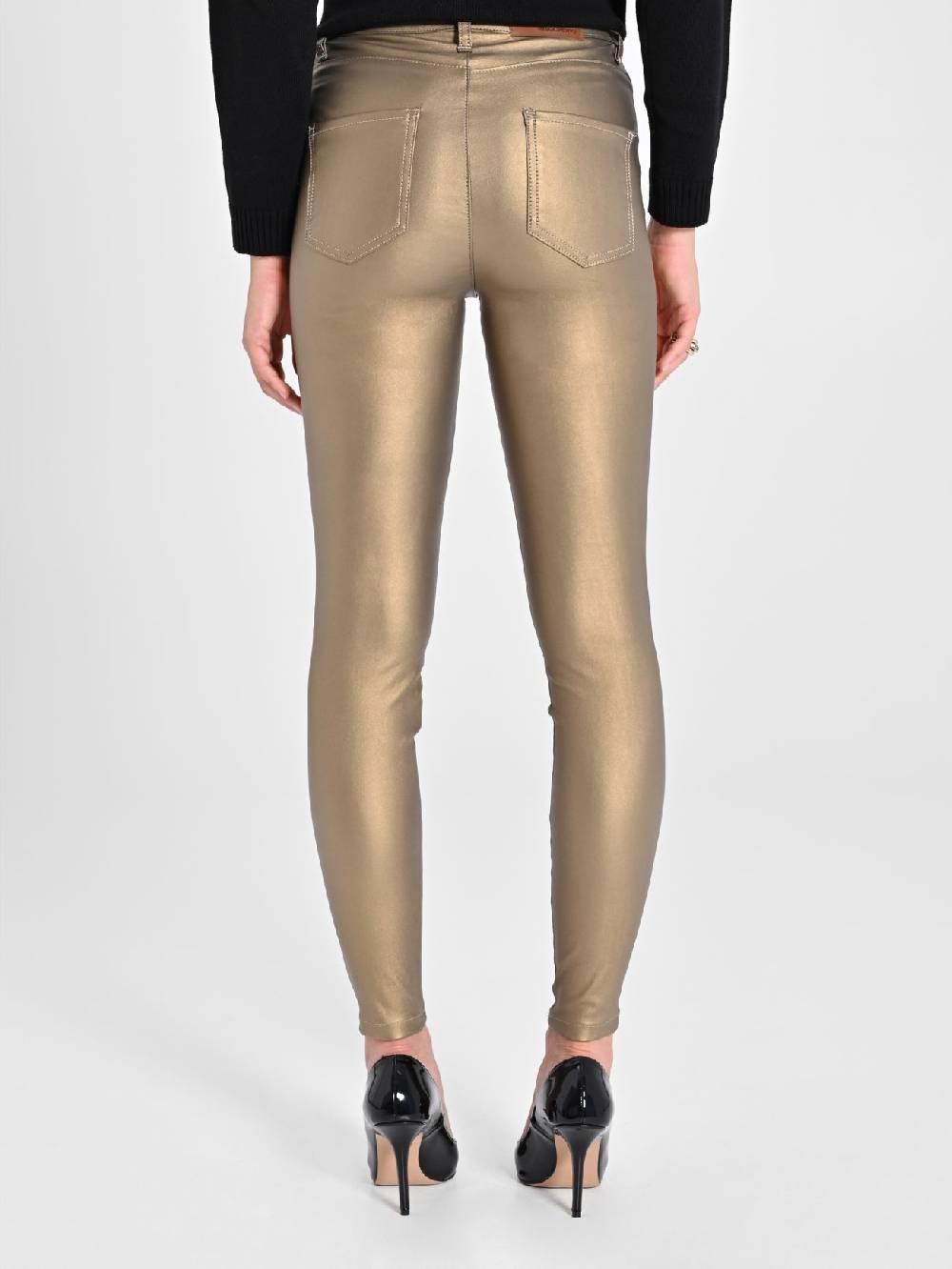 Rinascimento Pantaloni Skinny Gold Offerta Anniversario
