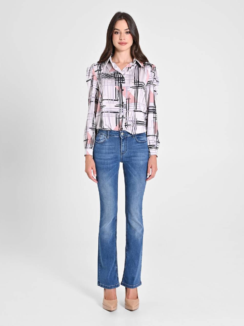 Rinascimento Jeans Flared Latest fashion