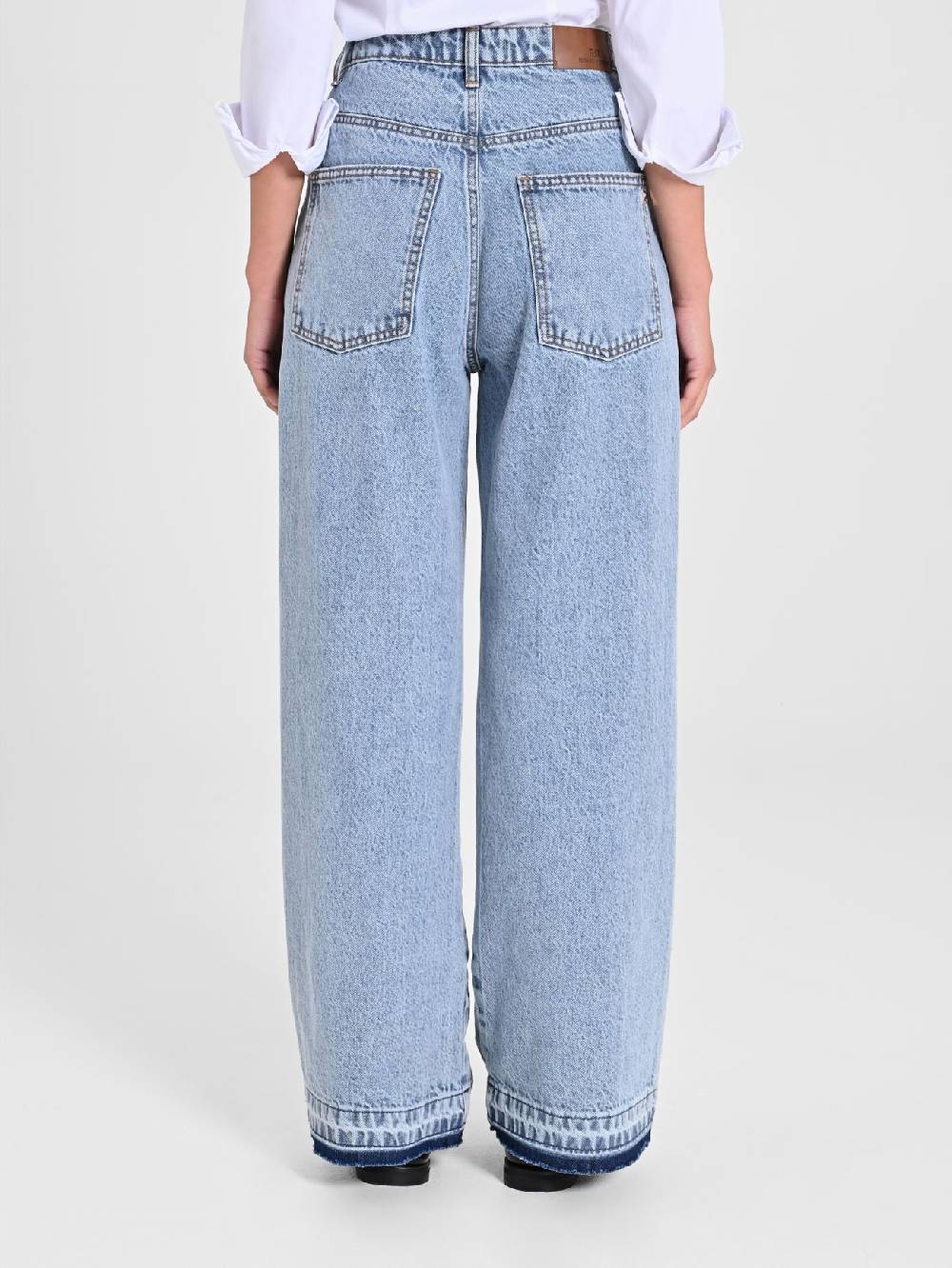 Rinascimento Jeans Chiari Wide Leg Offerte stagionali