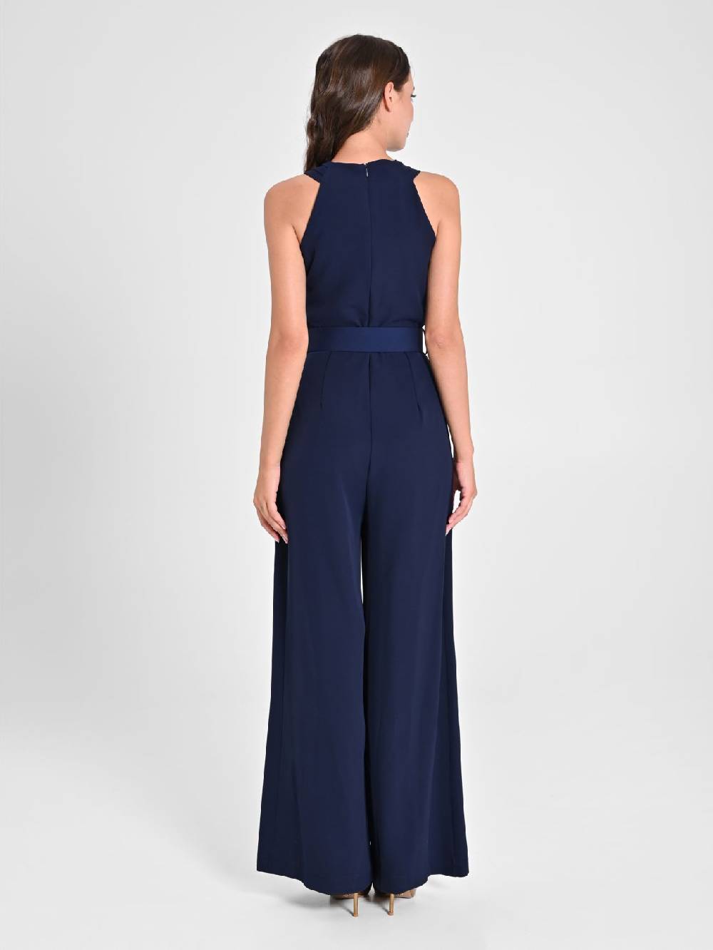 Rinascimento Tuta con Scollo intrecciato Blu Navy Prezzo basso