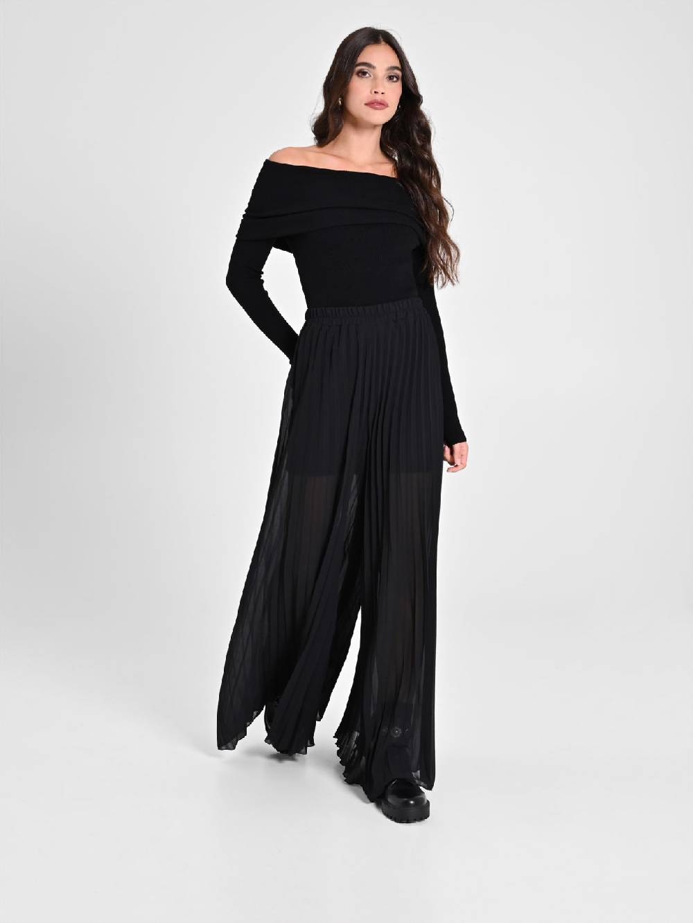 Rinascimento Pantaloni Plissè extra Wide Offerta settimanale