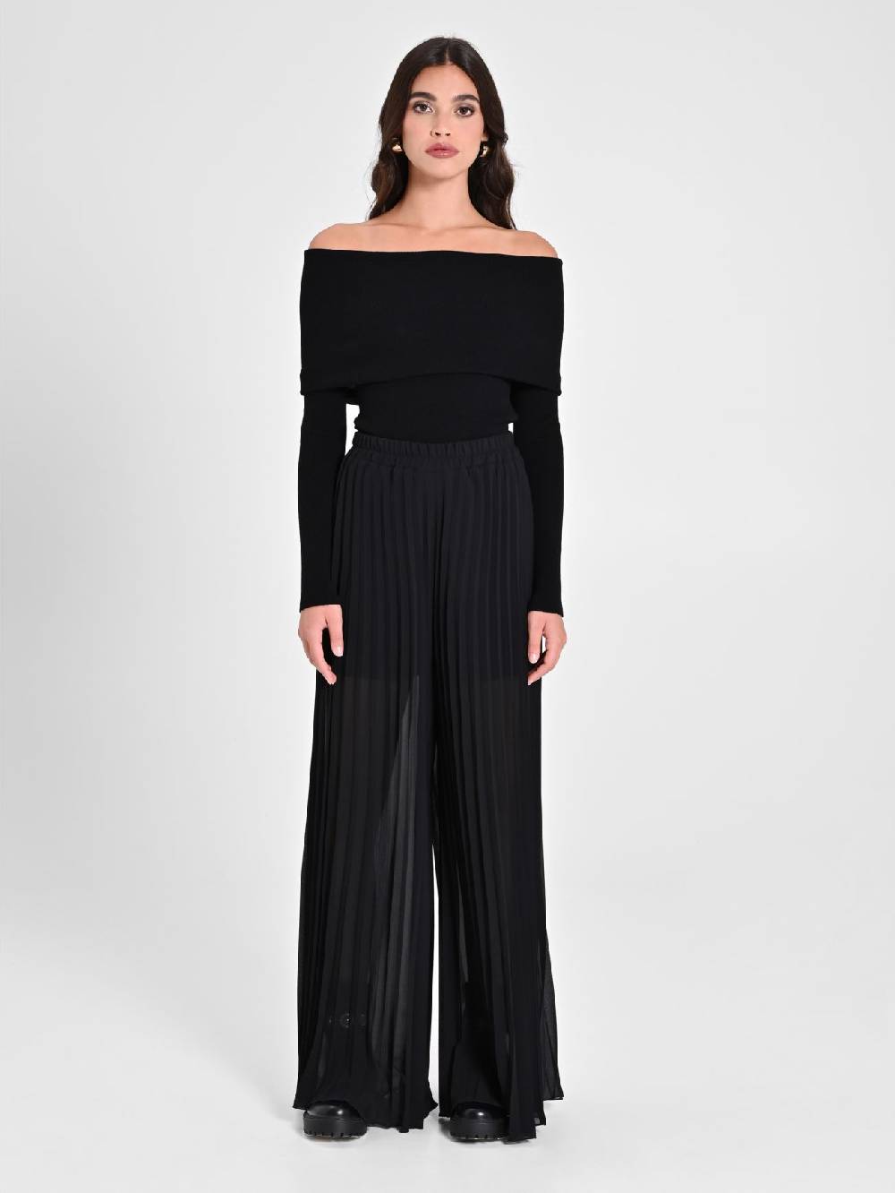 Rinascimento Pantaloni Plissè extra Wide Offerta settimanale