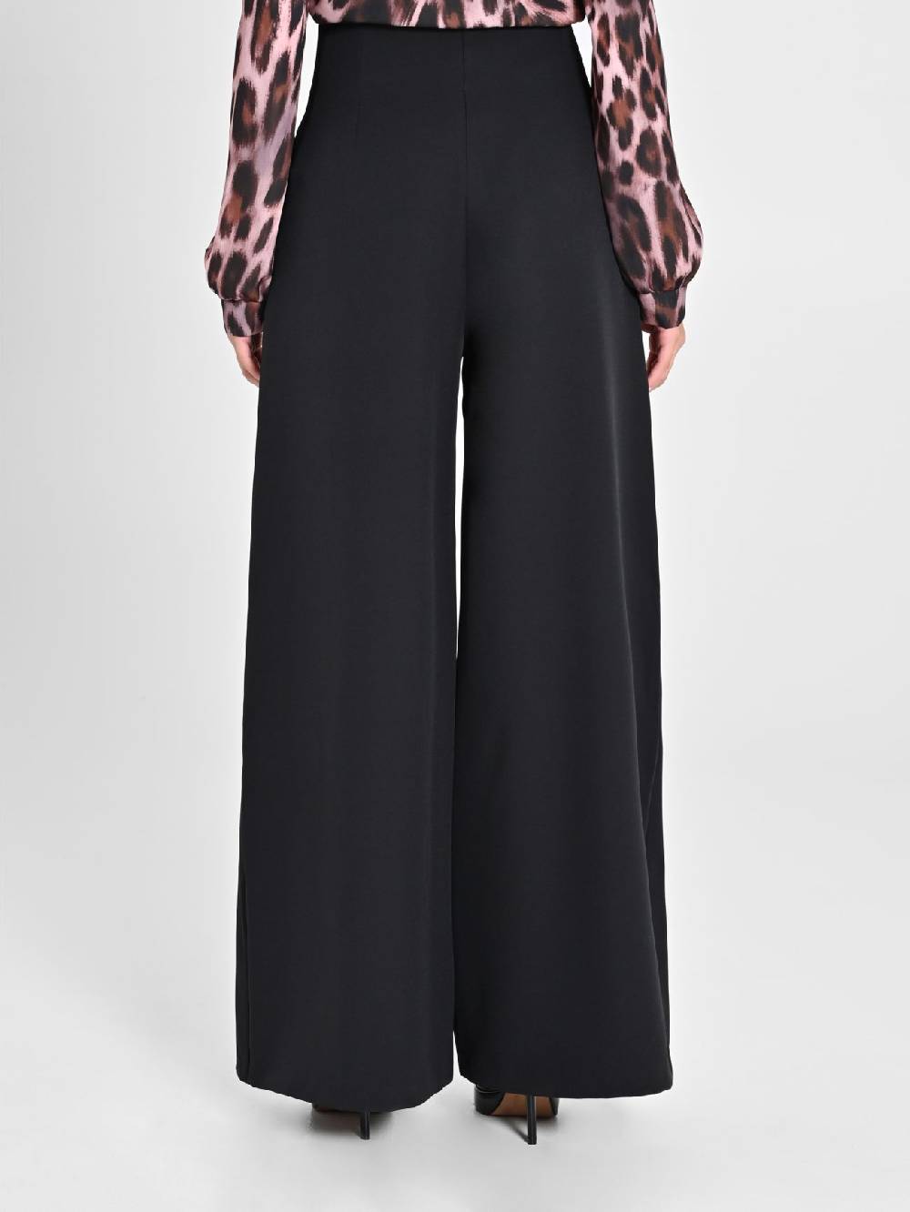 Rinascimento Pantaloni Wide Leg Neri Ultimi tre giorni