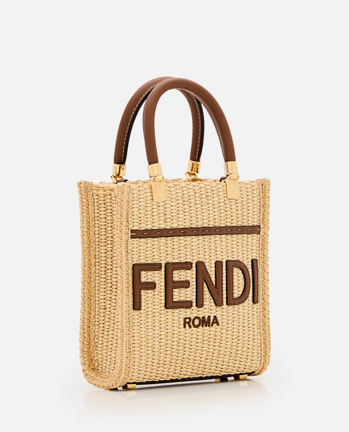 Biffi SUNSHINE MINI BORSA TOTE IN PAGLIA Sconto