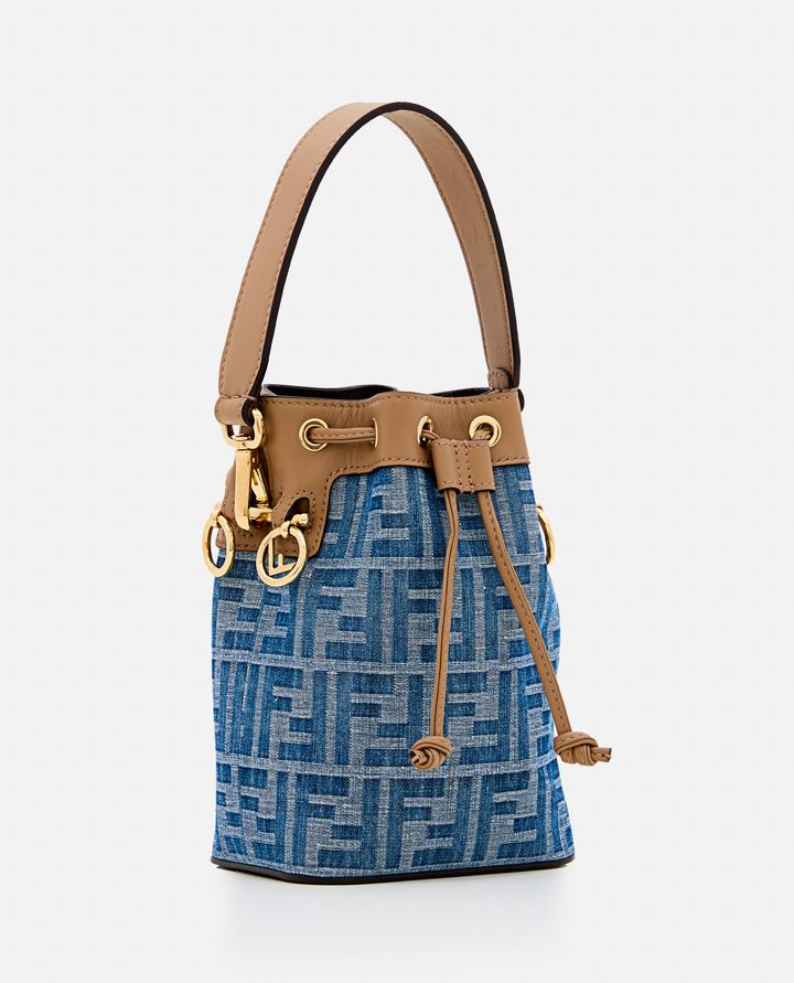 Biffi MINI MON TRESOR BORSA SECCHIELLO DENIM Economico