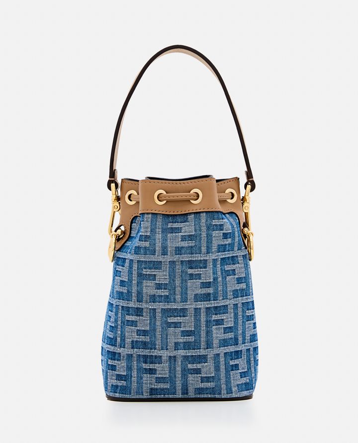 Biffi MINI MON TRESOR BORSA SECCHIELLO DENIM Economico