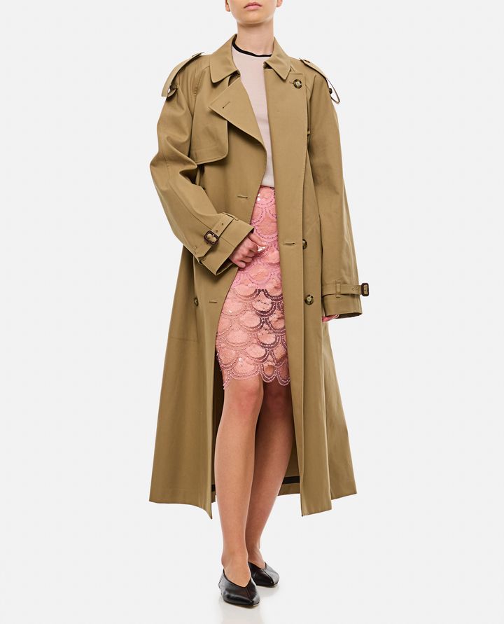 Biffi TRENCH OVER IN COTONE Vendite Flash