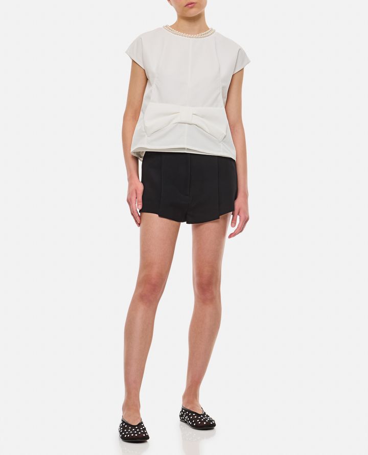 Biffi BLUSA SCOLLO PERLE Italy
