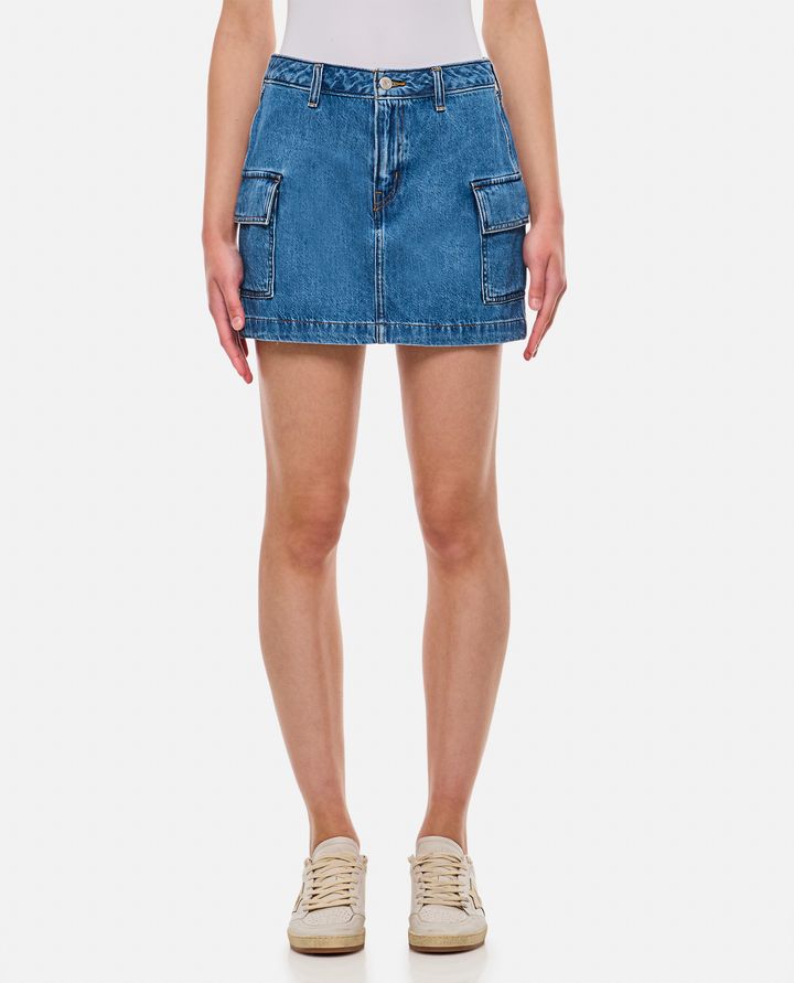 Biffi MINIGONNA CARGO IN DENIM