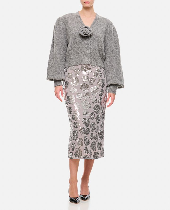 Biffi GONNA IN CHIFFON CON PAILLETTES Outlet