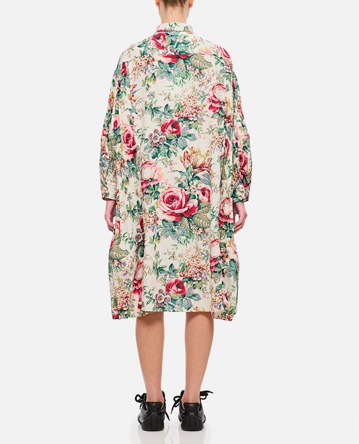 Biffi FLOWER PATTERN PRINTED SHIRT DRESS Saldi Di Fabbrica