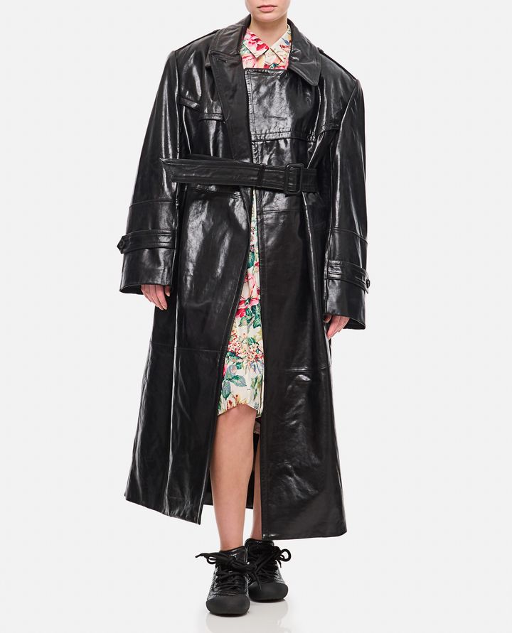 Biffi ALFEO TRENCH IN PELLE Moda