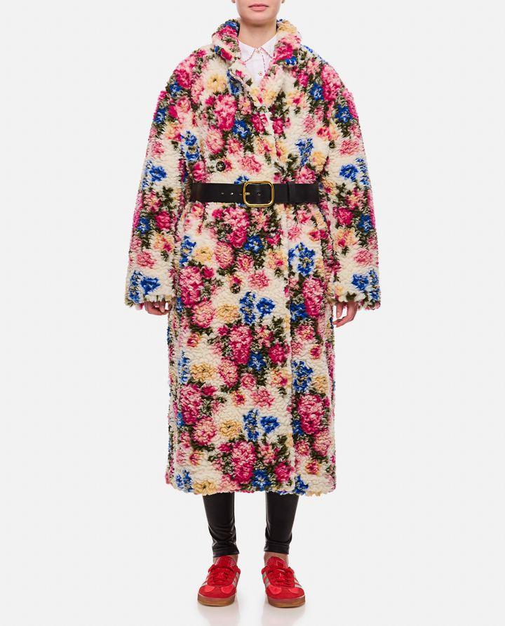 Biffi CAPPOTTO TEDDY FLOREALE