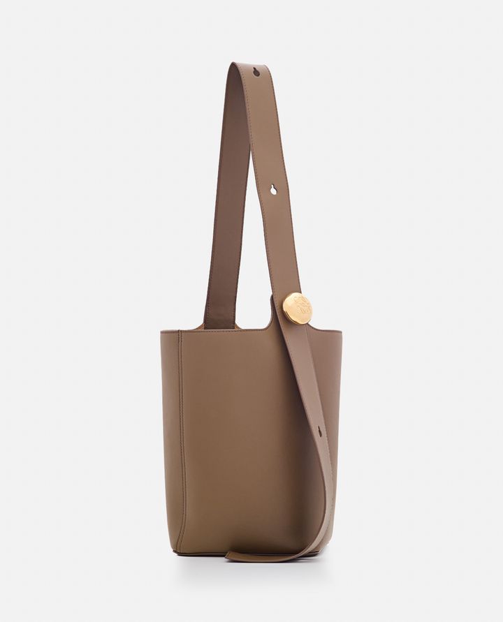 Biffi PEBBLE BUCKET MEDIO IN PELLE Moda