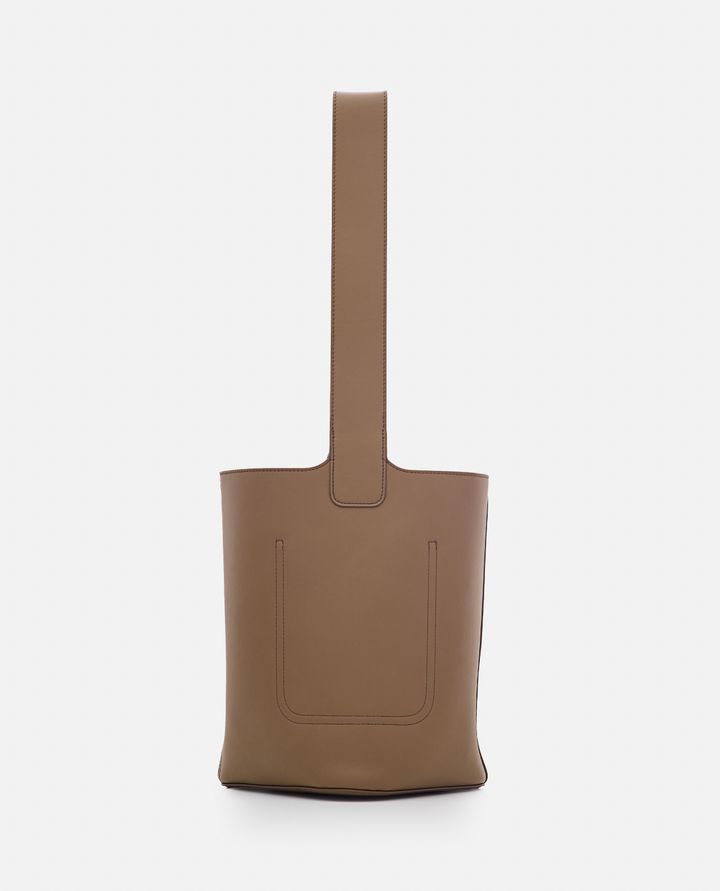 Biffi PEBBLE BUCKET MEDIO IN PELLE Moda