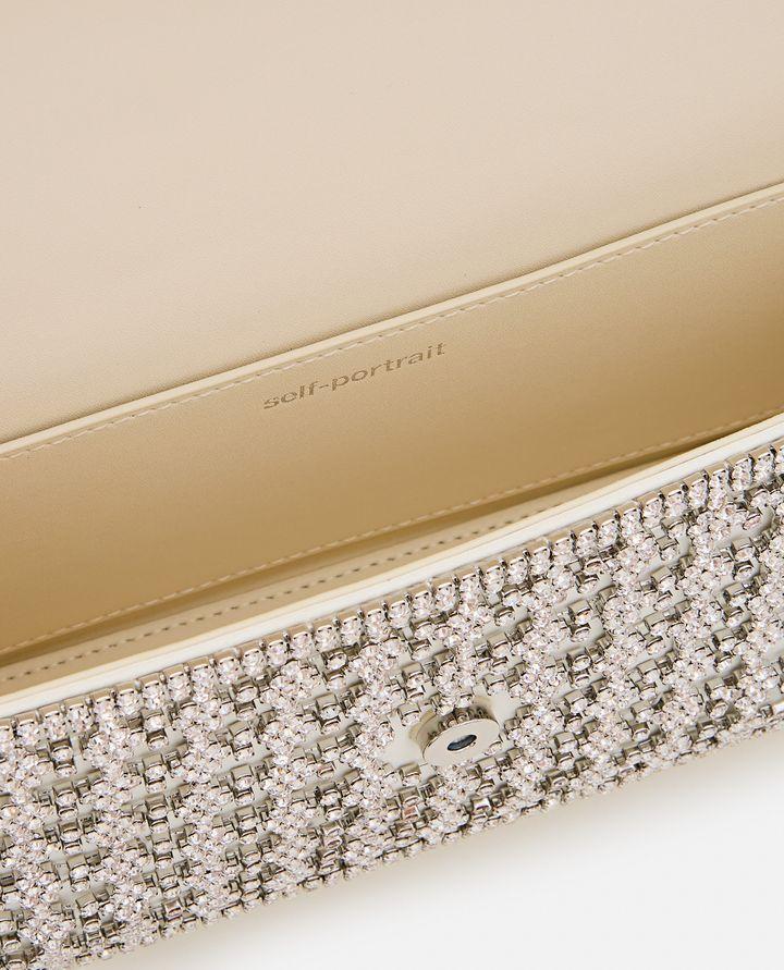 Biffi BORSA BAGUETTE CON CRISTALLI Saldi Di Fabbrica