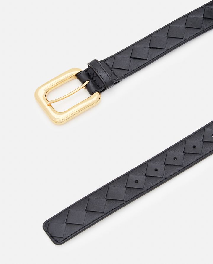 Biffi 3CM INTRECCIO CINTURA IN PELLE Qualità Garantita