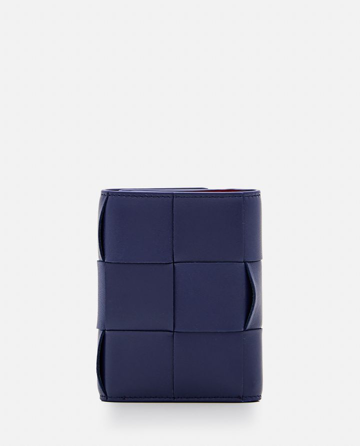 Biffi PORTAFOGLIO TRI-FOLD IN PELLE BICOLORE Sconto