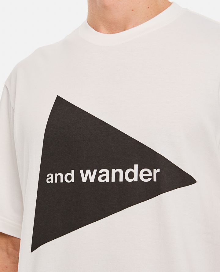 Biffi AND WANDER LOGO T-SHIRT Vendite Flash
