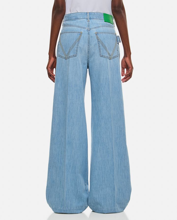 Biffi PANTALONI IN DENIM LEGGERI A GAMBA LARGA Acquista Ora