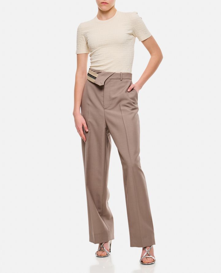 Biffi PANTALONI IN KID MOHAIR Prezzo Ridotto