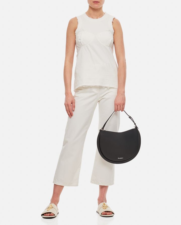 Biffi COTTON DENIM TANK TOP Consegna Veloce