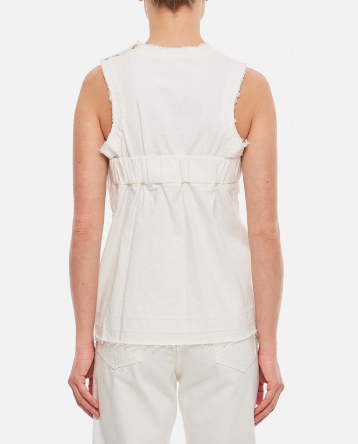 Biffi COTTON DENIM TANK TOP Consegna Veloce