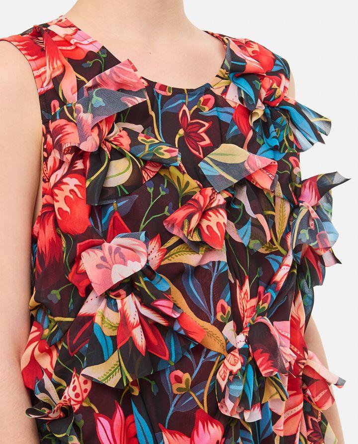 Biffi ABITO IN CHIFFON CON FANTASIA FLOREALE Prezzo Ridotto