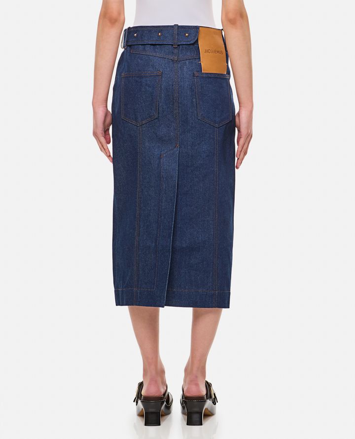 Biffi GONNA MIDI DENIM In Vendita