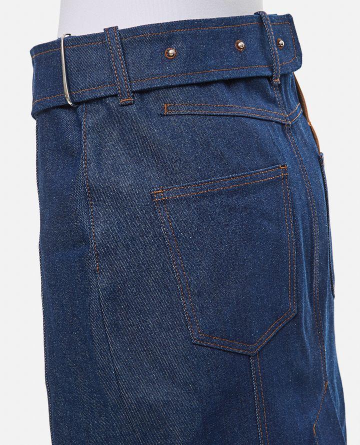 Biffi GONNA MIDI DENIM In Vendita