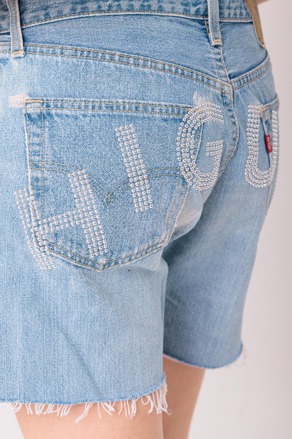 Rossano Perini SHORTS ART. LAV9/STUDS Pezzi Unici