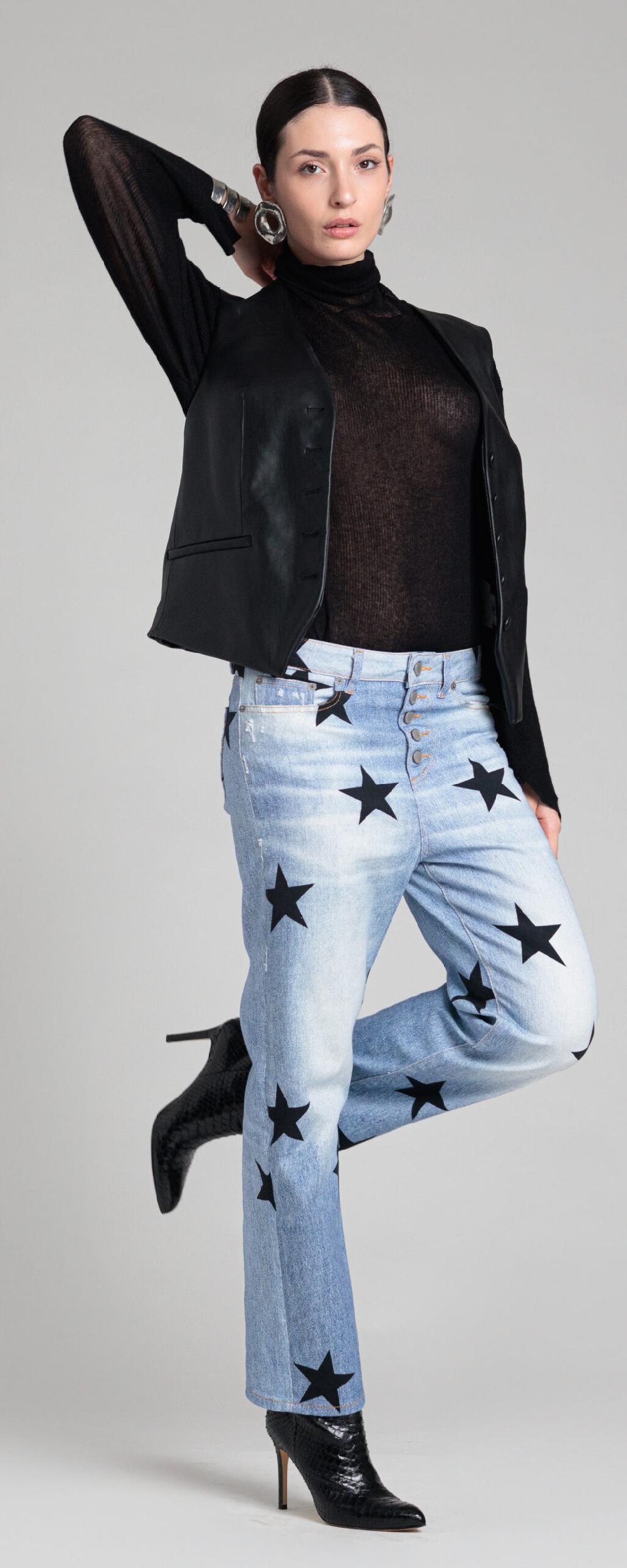 Rossano Perini LOOSE 11FW24 BLACK Offerta