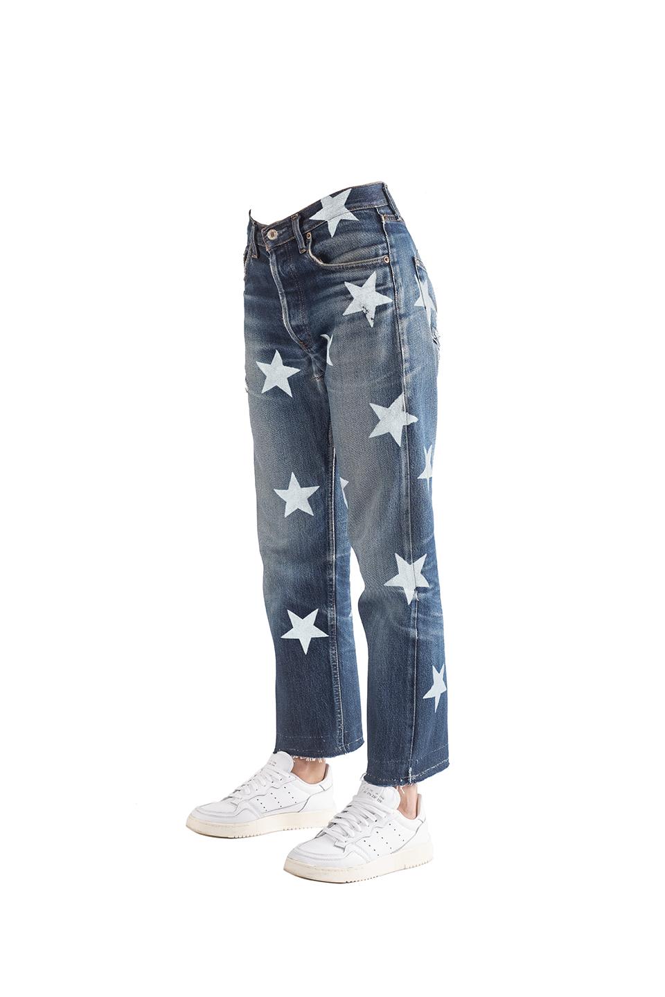 Rossano Perini BOYFRIEND ORIGINAL DENIM MS LAV.18 WHITE Saldi