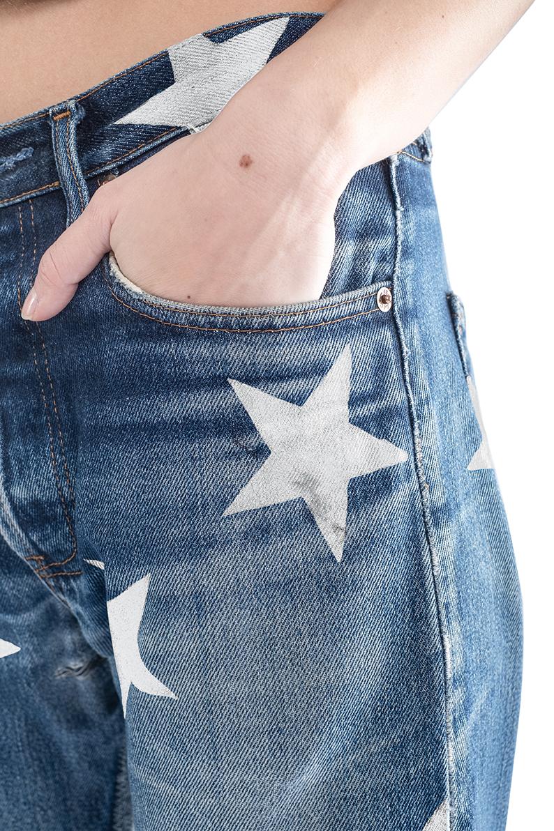 Rossano Perini BOYFRIEND ORIGINAL DENIM MS LAV.18 WHITE Saldi