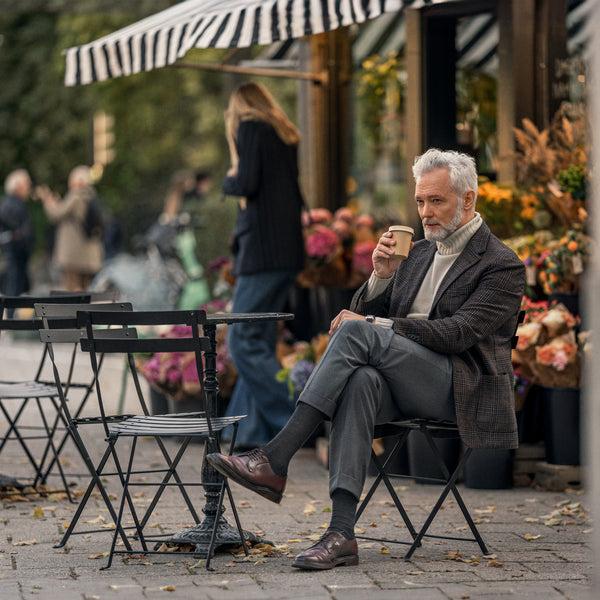Rota Winter Milano medium grey wool trousers Soddisfazione Garantita