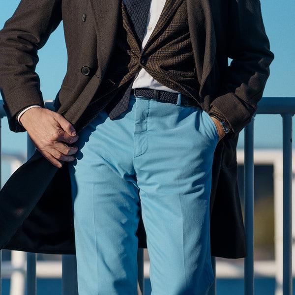 Rota Sport Winter Azure cotton elastan sport trousers Negozi Online