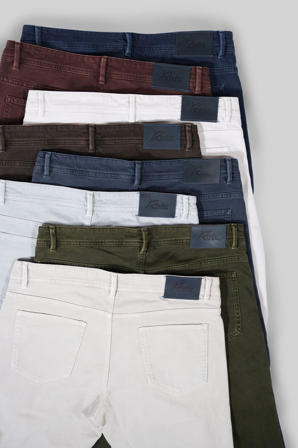 Rota Sport Winter NEW 5 pockets trousers in cotton elastan – in 8 colors available Acquista Ora