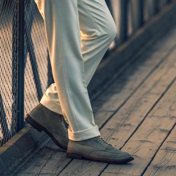 Rota Winter Ivory flannel trousers Shopping Online