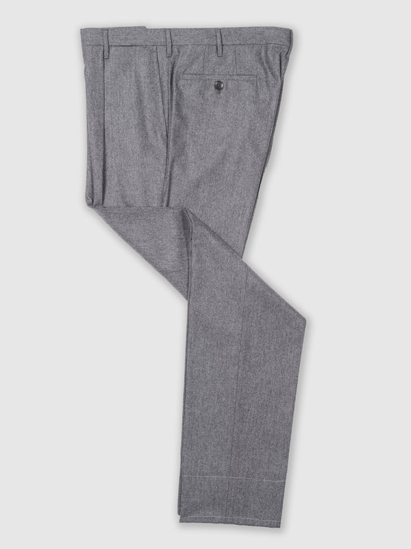 Rota Winter Medium grey flannel trousers Prezzo Ridotto
