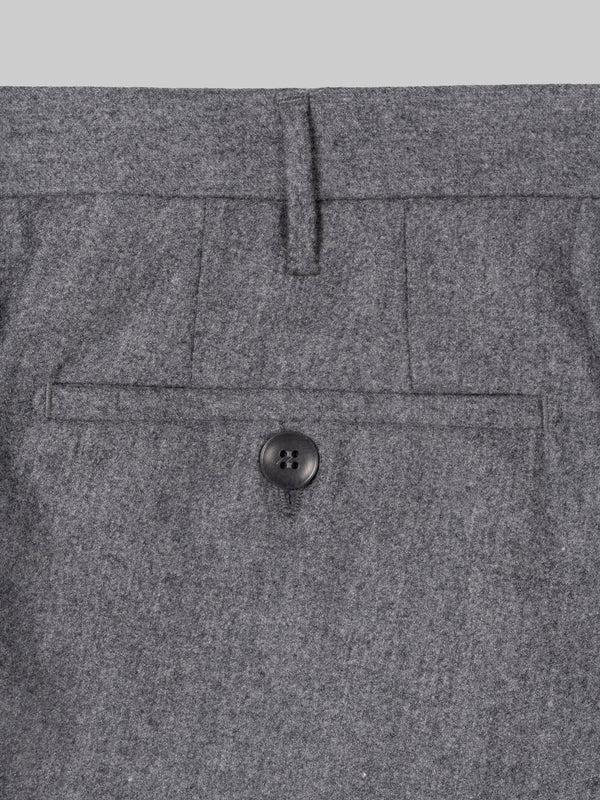 Rota Winter Medium grey flannel trousers Prezzo Ridotto