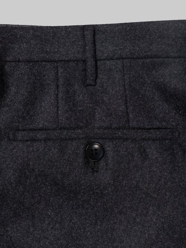 Rota Winter Dark grey flannel trousers Sottocosto