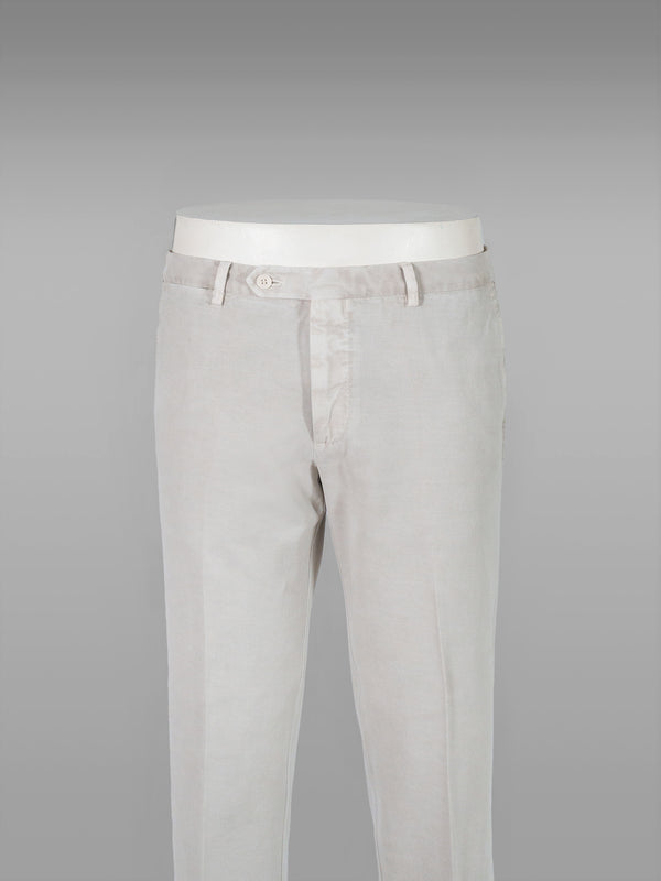 Rota Sport Winter Light beige cotton cashmere sport trousers