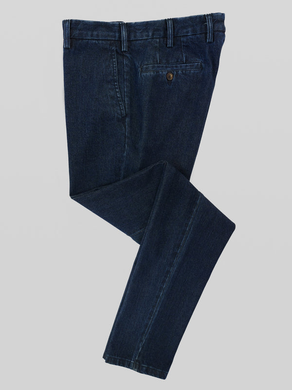 Rota Sport Winter Dark blue denim cotton sport trousers 2025