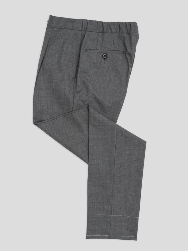 Rota Summer elastic belt wool trousers 1 pleat Prezzo Ridotto